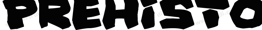 Prehistoric Caveman字体转换